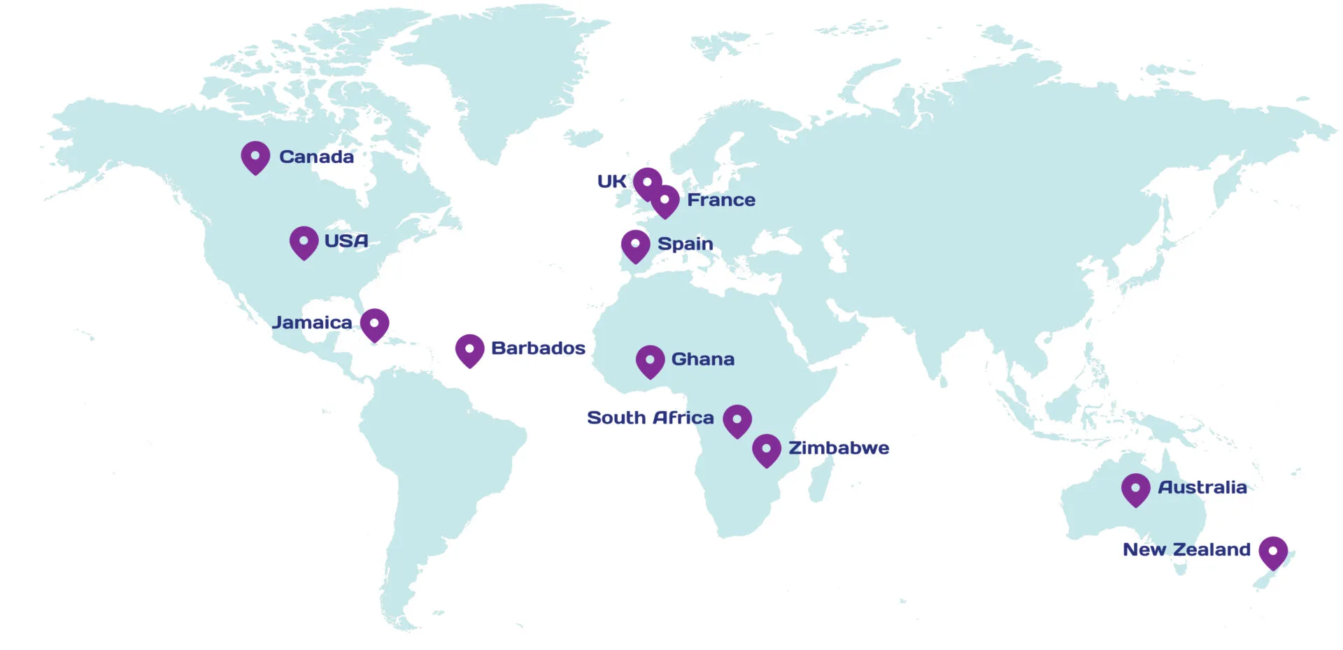 Our Locations for Recruitment Hourglass Education